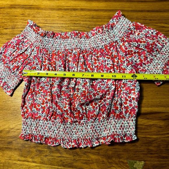 Jcrew poplin cropped top 🍒 - Picture 4 of 5